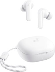 Anker and Soundcore - by Anker P25i True Wireless In-Ear Headphones - White - Front_Zoom