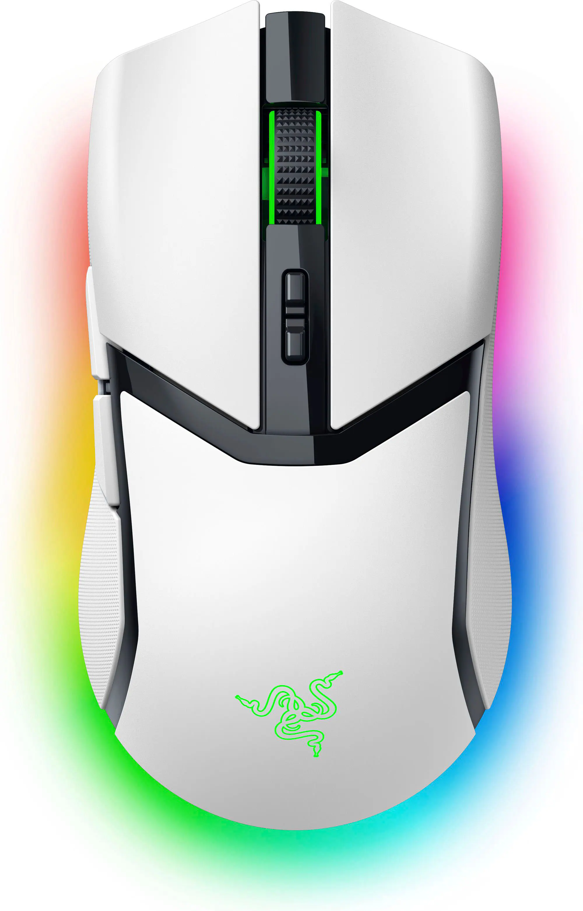 Razer - Cobra Pro Optical Gaming Mouse with Chroma RGB Lighting - Wireless - White