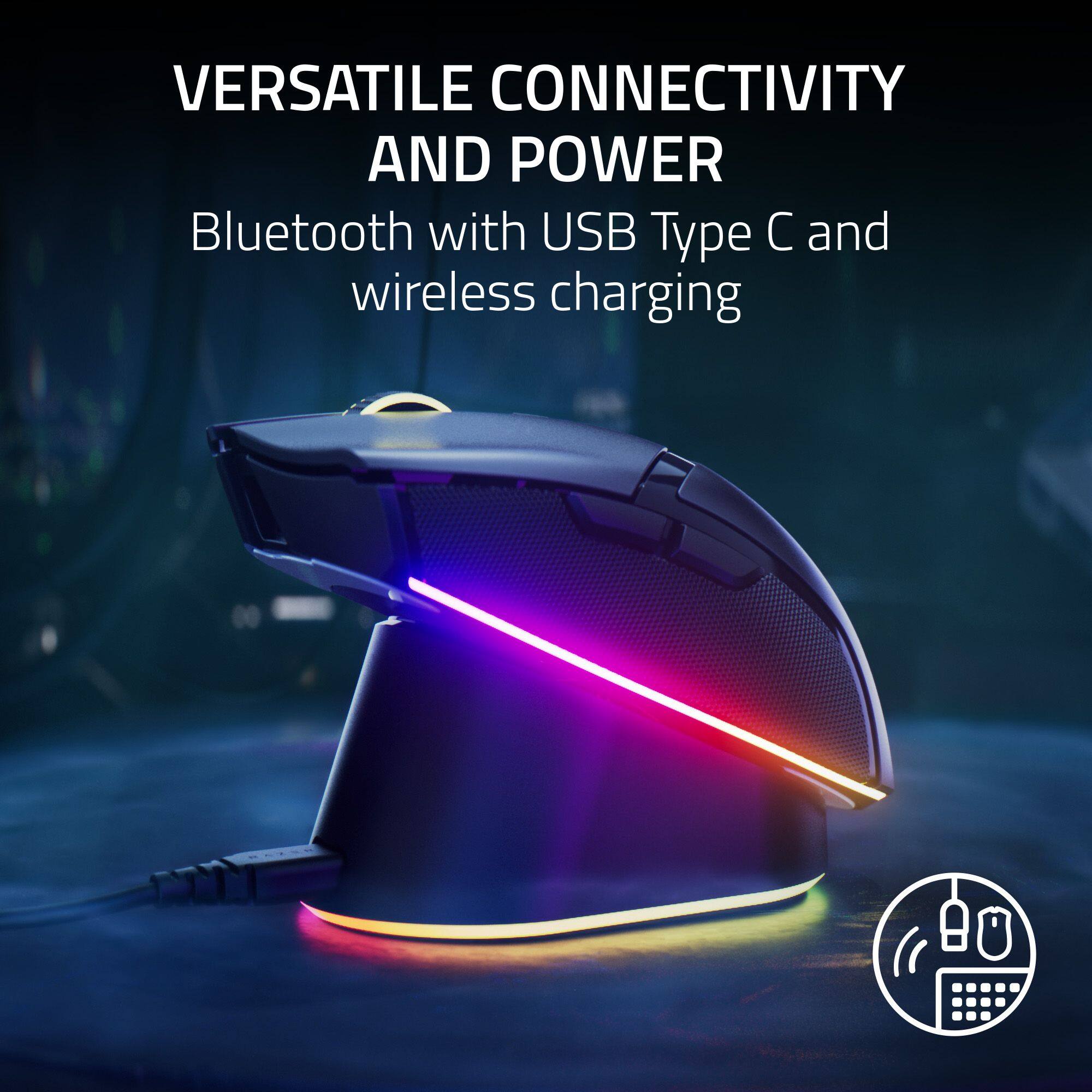 Versatile Connectivity and Power Bluetooth with USB Type C and Wireless Charging