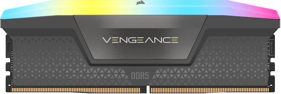 CORSAIR VENGEANCE RGB 32GB (2x16GB) DDR5 6000MHz C30 AMD CORSAIR VENGEANCE RGB 32GB (2x16GB) DDR5 6000MHz C30 AMD