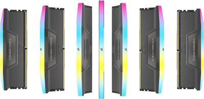 CORSAIR VENGEANCE RGB 64GB (2x32GB) DDR5 6000MHz C40 AMD EXPO CORSAIR VENGEANCE RGB 64GB (2x32GB) DDR5 6000MHz C40 AMD EXPO
