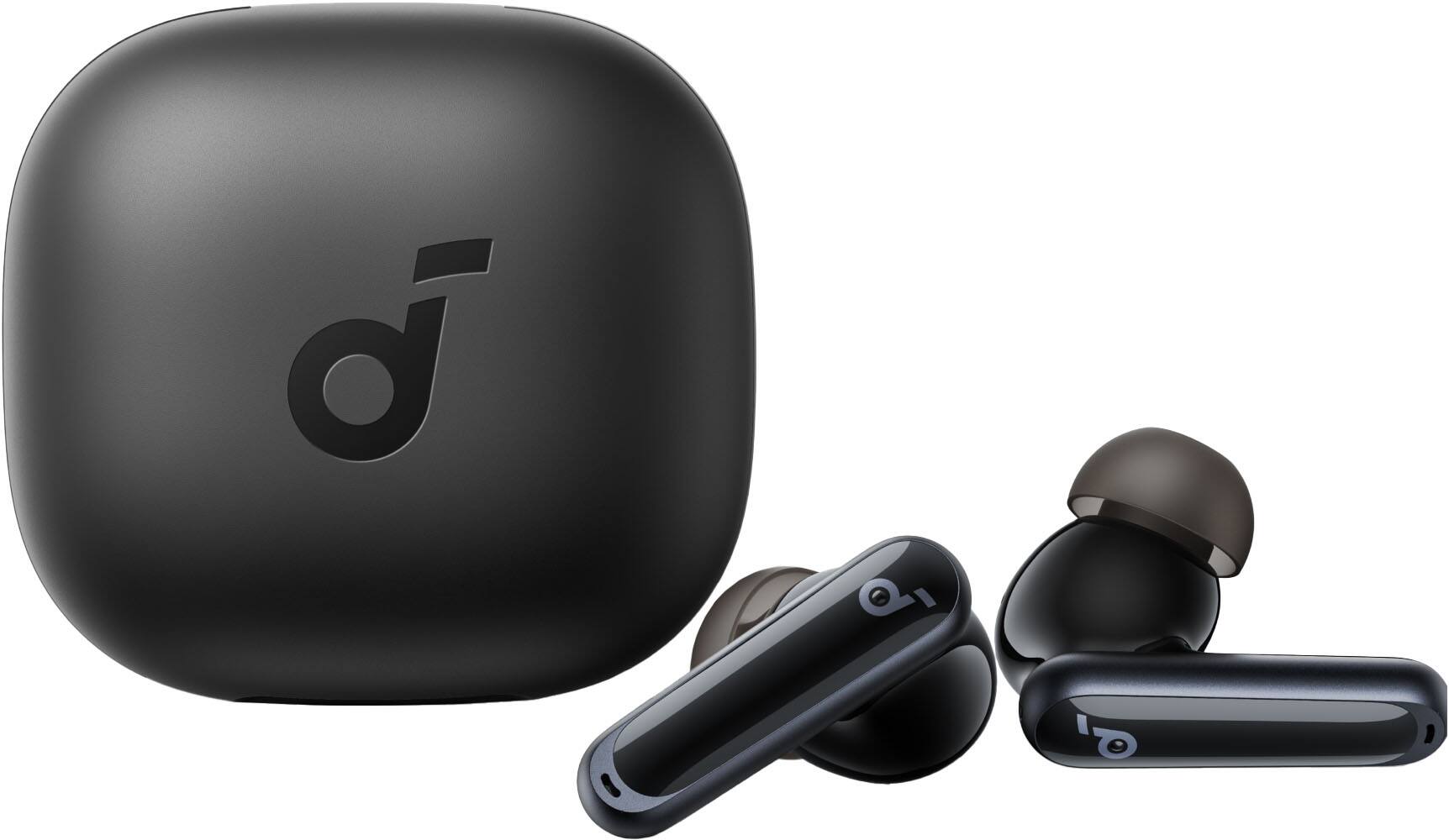 Alt View 15. Soundcore - by Anker P40i Noise Canceling True Wireless Earbud Headphones - Black.