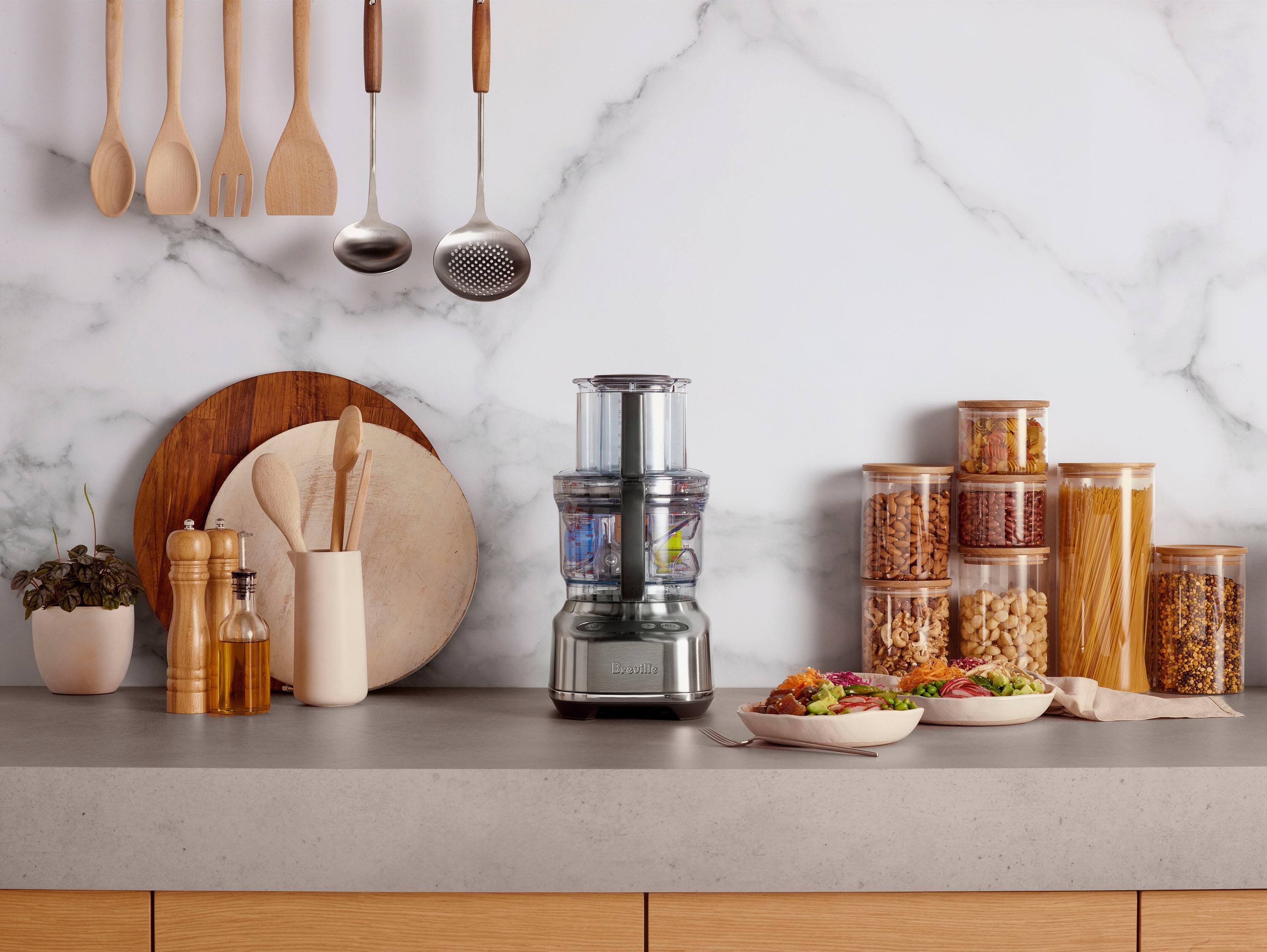 Alt View 14. Breville - the Sous Chef 9-Cup Food Processor - Brushed Stainless Steel.