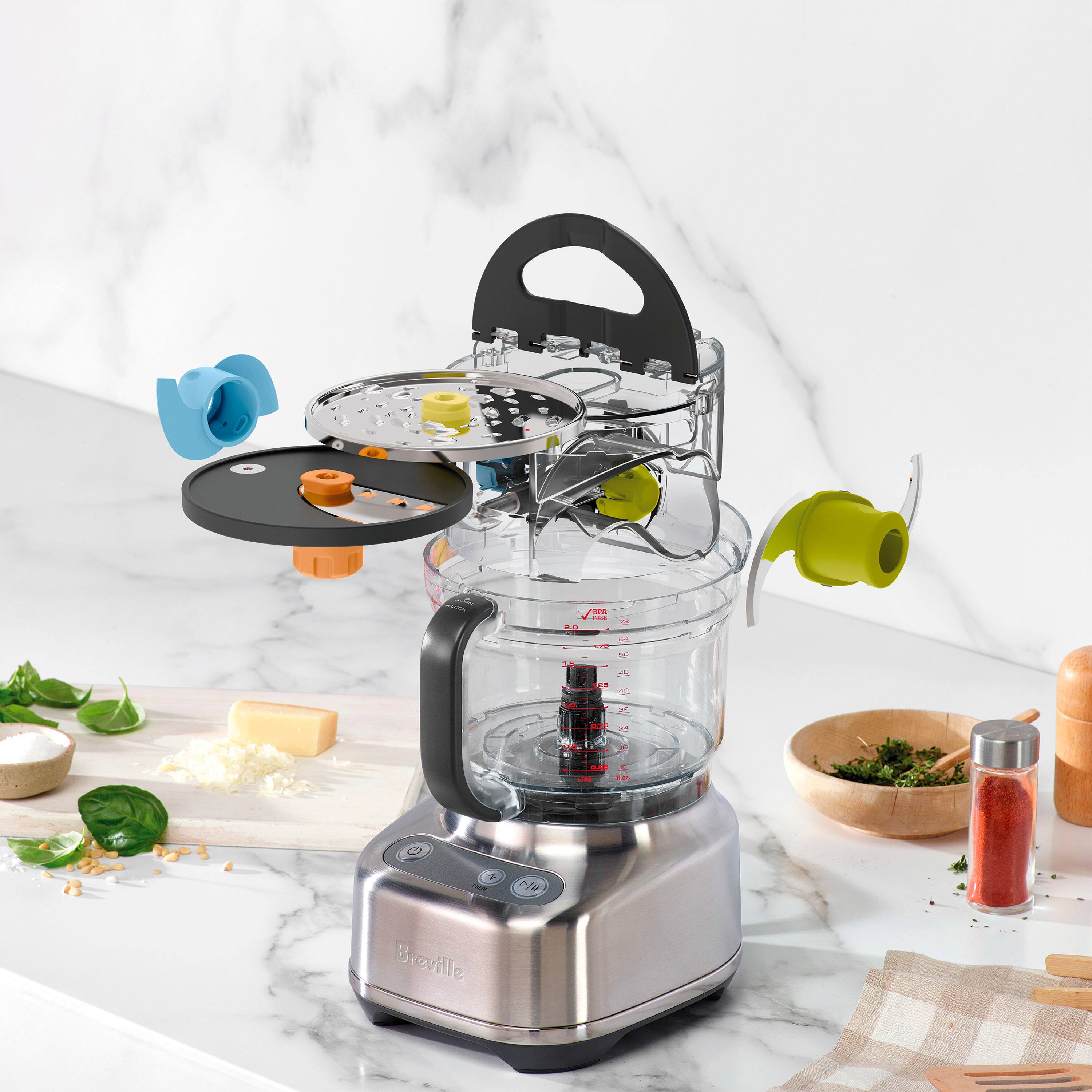 Alt View 1. Breville - the Sous Chef 9-Cup Food Processor - Brushed Stainless Steel.