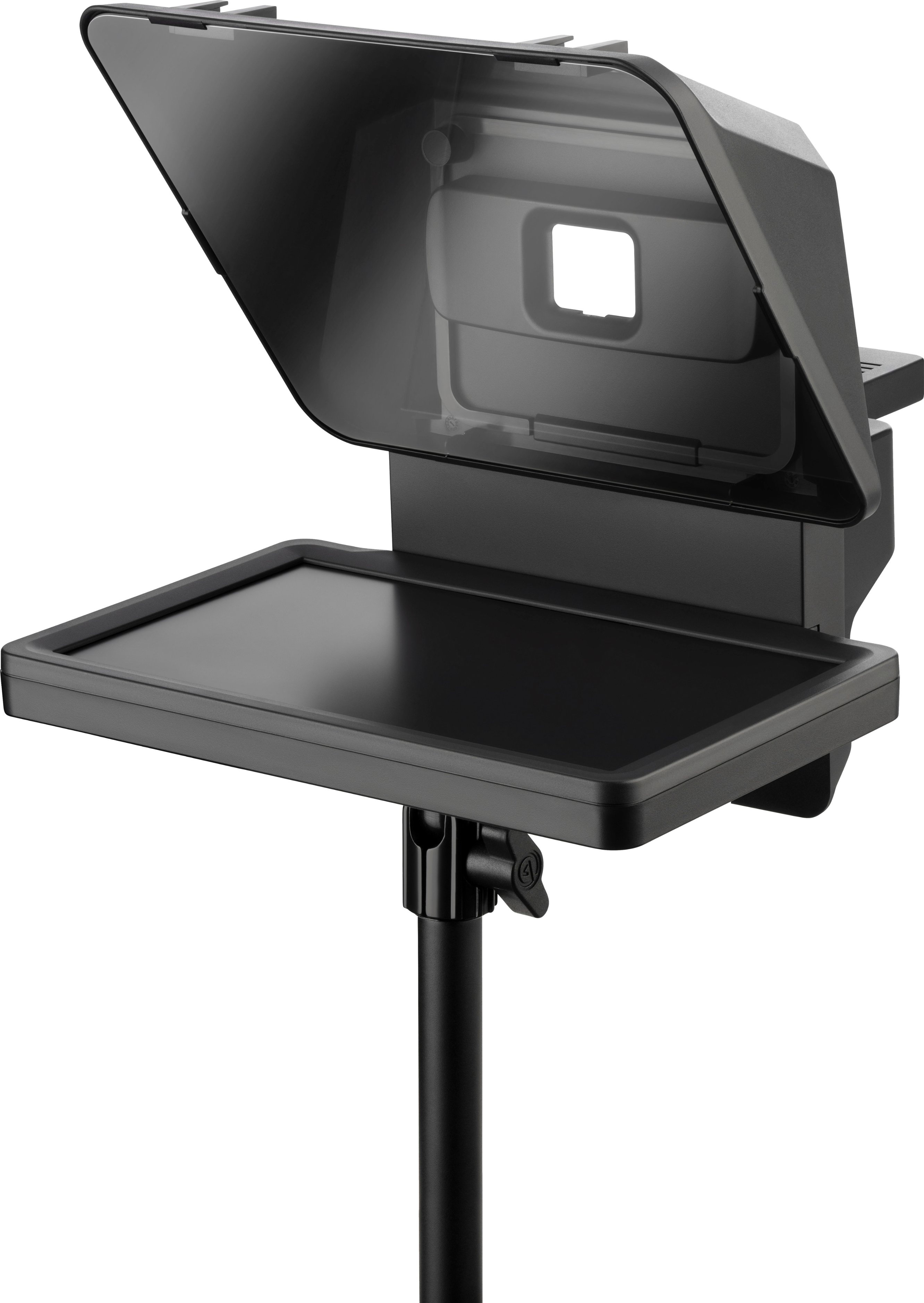 Front. Elgato - Prompter - All-in-One Teleprompter with Built-in Screen - Black.