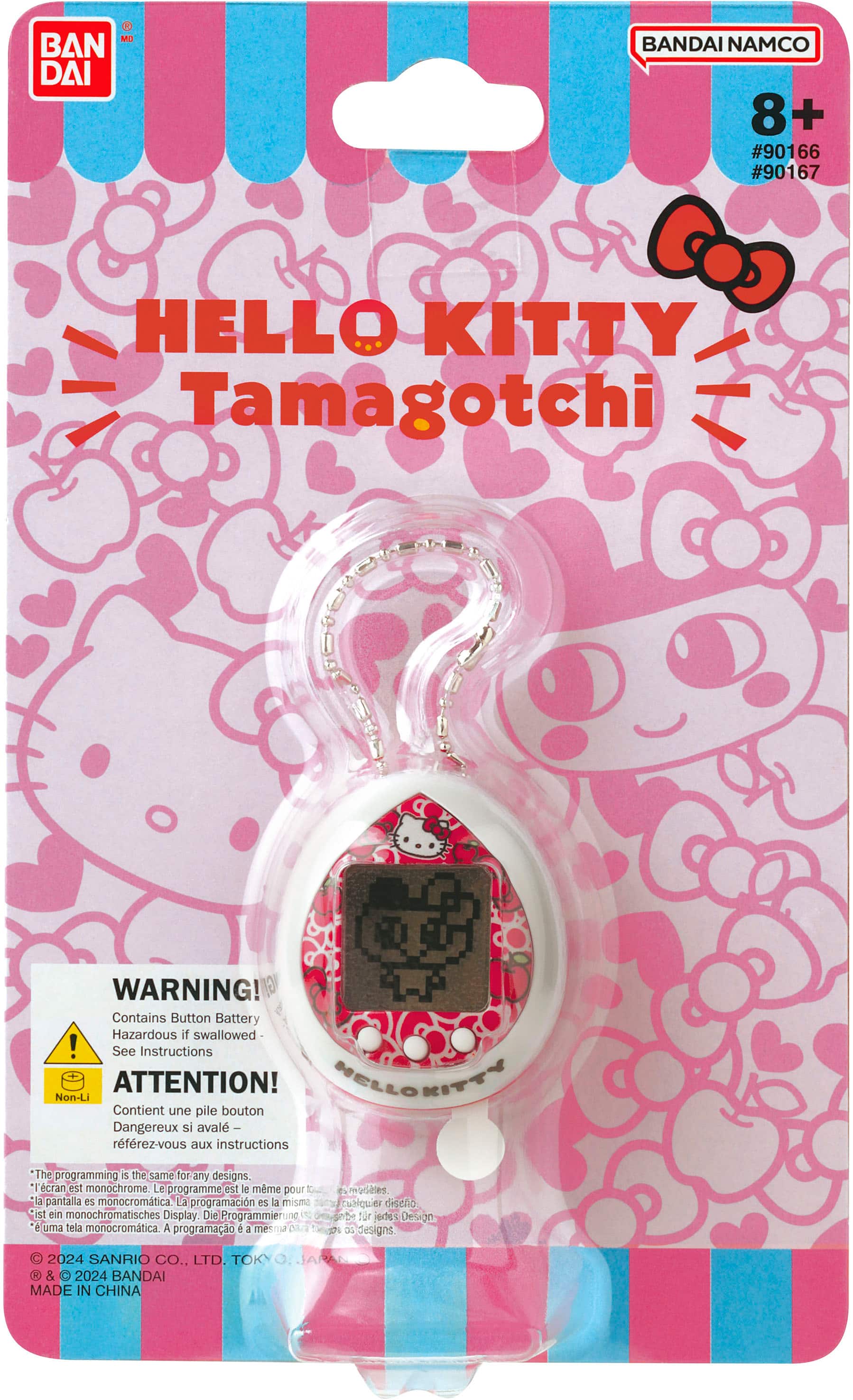 Alt View 14. Bandai - Tamagotchi Nano - Hello Kitty Red.
