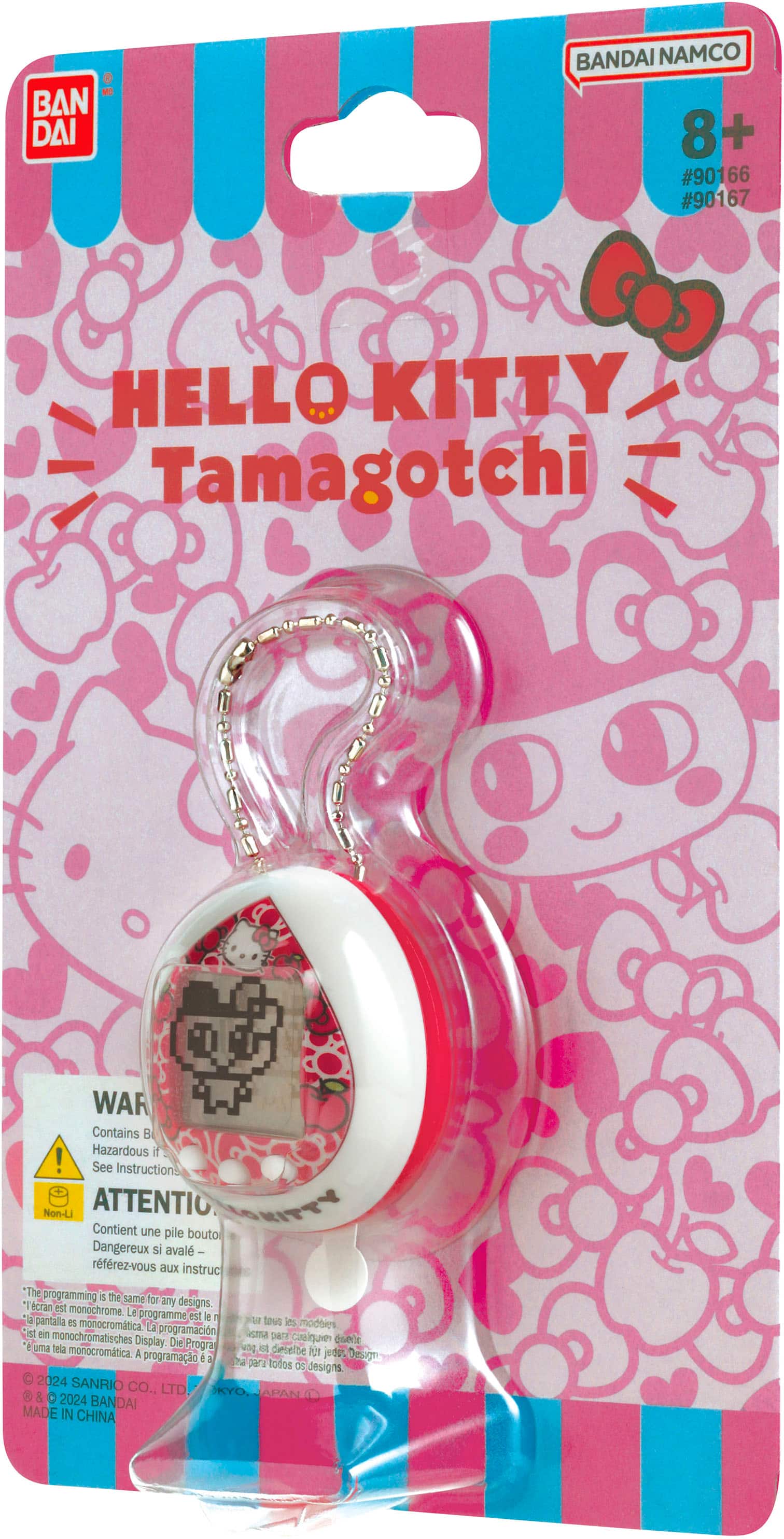 Alt View 15. Bandai - Tamagotchi Nano - Hello Kitty Red.