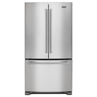 Maytag - 20 cu. ft. French Door Refrigerator with PowerCold Feature - Stainless Steel - Front_Zoom