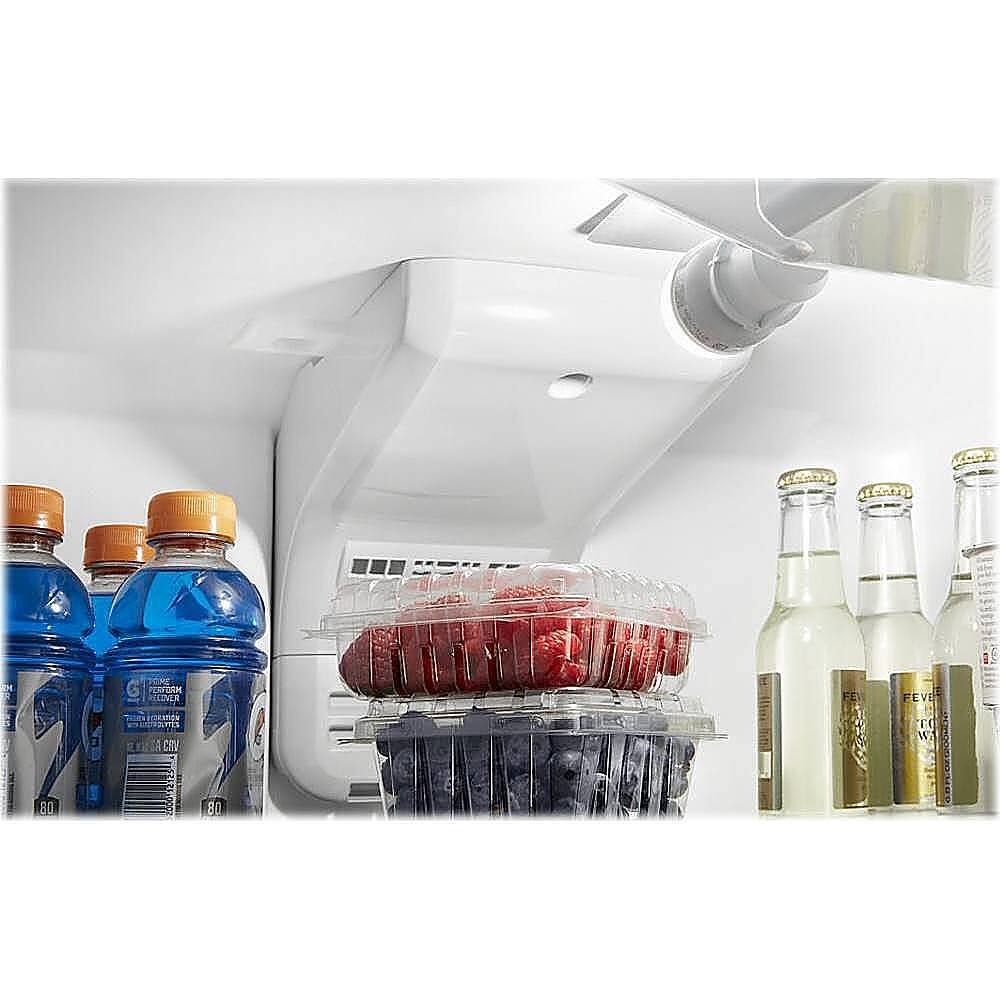 Alt View 14. Maytag - 18.1 Cu. Ft. Top-Freezer Refrigerator - White.