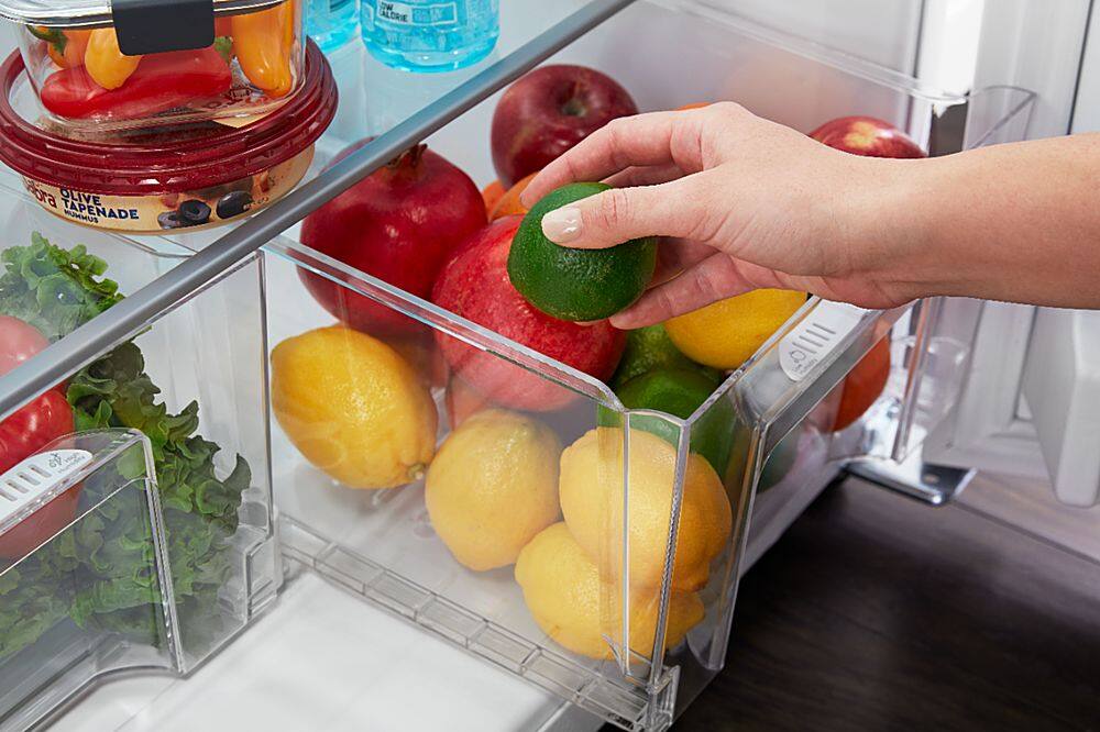 Alt View 15. Maytag - 18.1 Cu. Ft. Top-Freezer Refrigerator - White.