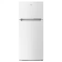 Whirlpool - 17.7 Cu. Ft. Top-Freezer Refrigerator - White