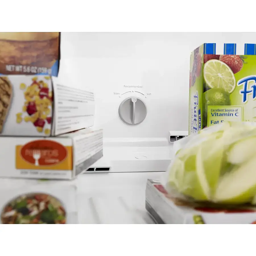 Alt View 12. Whirlpool - 17.7 Cu. Ft. Top-Freezer Refrigerator - Monochromatic Stainless Steel.