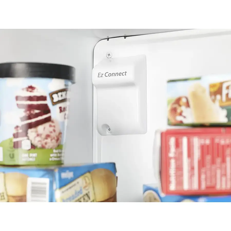 Alt View 14. Whirlpool - 17.7 Cu. Ft. Top-Freezer Refrigerator - Monochromatic Stainless Steel.