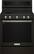 Front. KitchenAid - 5.8 Cu. Ft. Self-Cleaning Freestanding Gas True Convection Range with Even-Heat - Black Stainless Steel with Printshield Finish.