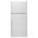Front. Whirlpool - 18.2 Cu. Ft. Top-Freezer Refrigerator - Monochromatic Stainless Steel.