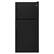 Front. Whirlpool - 18.2 Cu. Ft. Top-Freezer Refrigerator - Black.