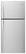 Front. Whirlpool - 19.2 Cu. Ft. Top-Freezer Refrigerator - Monochromatic Stainless Steel.