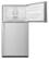 Alt View 3. Whirlpool - 21.3 Cu. Ft. Top-Freezer Refrigerator - Black.