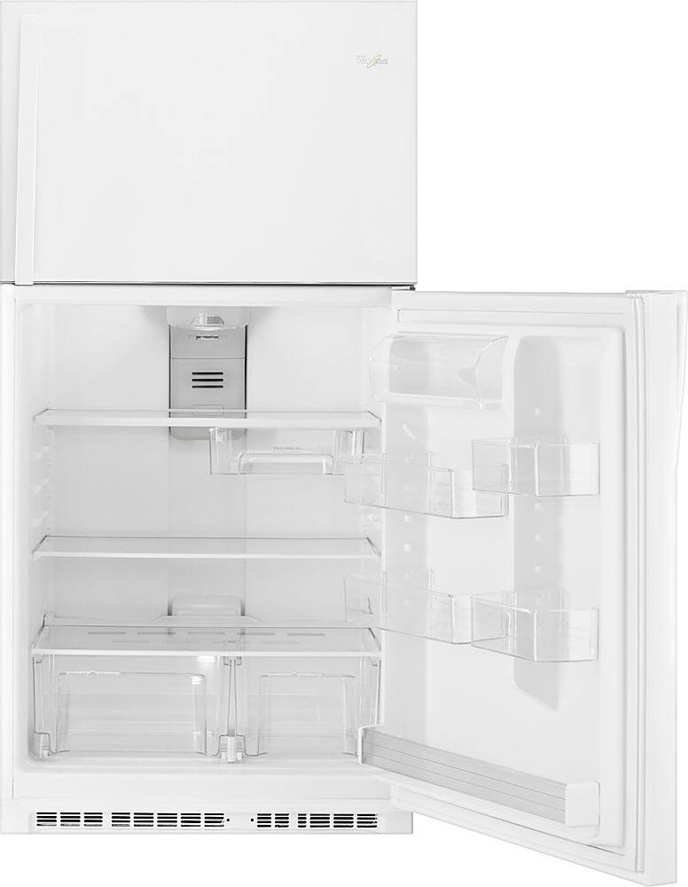 Alt View 14. Whirlpool - 21.3 Cu. Ft. Top-Freezer Refrigerator - White.