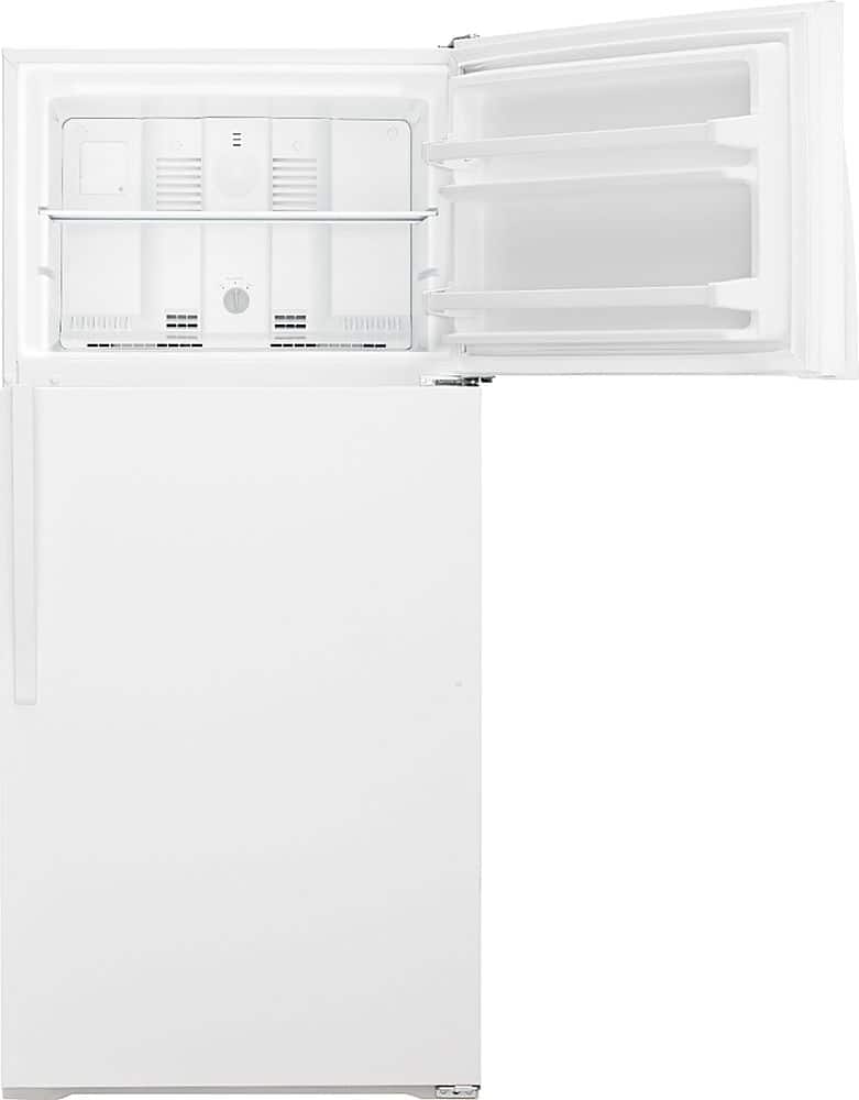 Alt View 11. Whirlpool - 14.3 Cu. Ft. Top-Freezer Refrigerator - White.