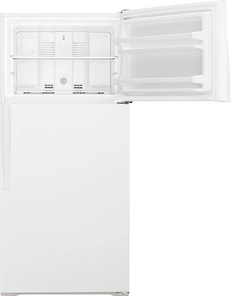 Alt View 11. Whirlpool - 14.3 Cu. Ft. Top-Freezer Refrigerator - White.
