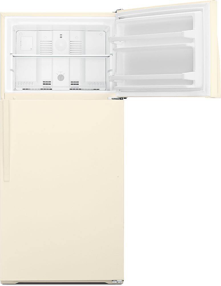 Alt View 12. Whirlpool - 14.3 Cu. Ft. Top-Freezer Refrigerator - Biscuit.