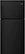 Front. Whirlpool - 19.2 Cu. Ft. Top-Freezer Refrigerator - Black.