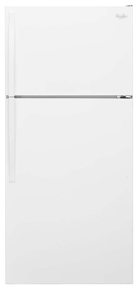 Whirlpool - 14.3 Cu. Ft. Top-Freezer Refrigerator - White - Front_Zoom