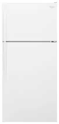 Whirlpool - 14.3 Cu. Ft. Top-Freezer Refrigerator - White