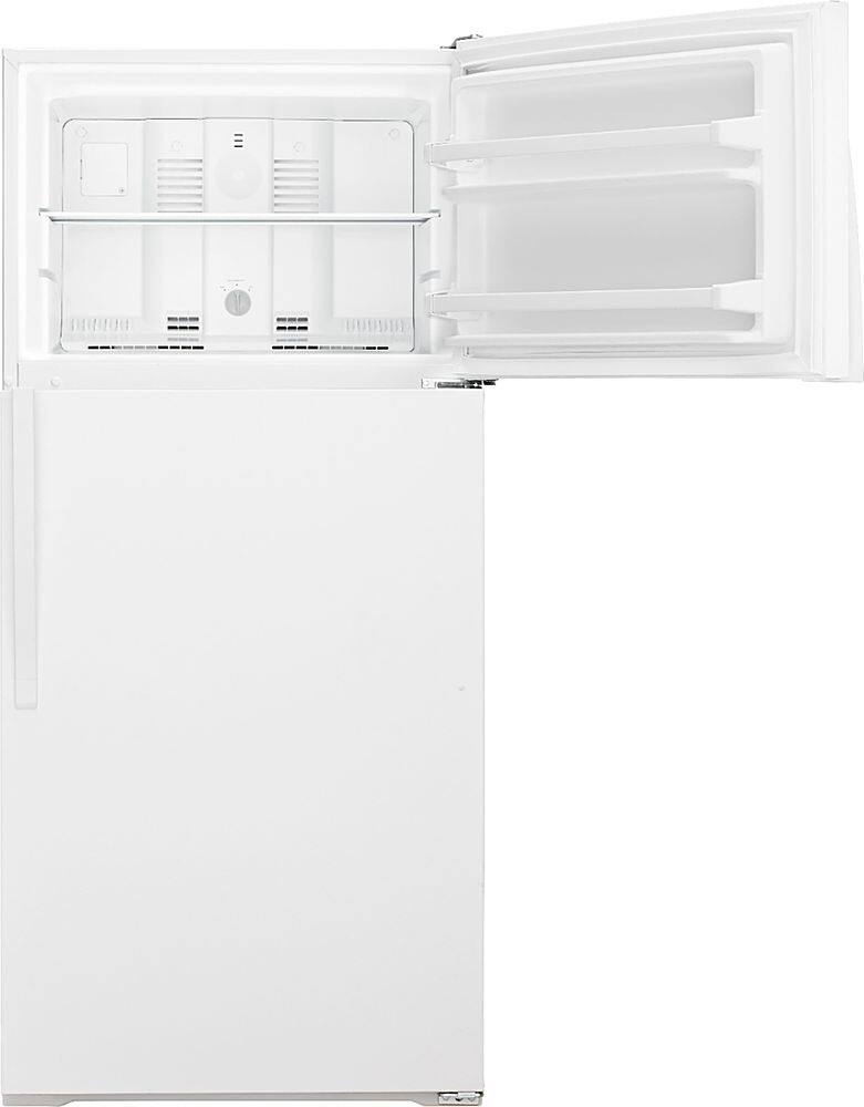 Alt View 14. Whirlpool - 14.3 Cu. Ft. Top-Freezer Refrigerator - White.