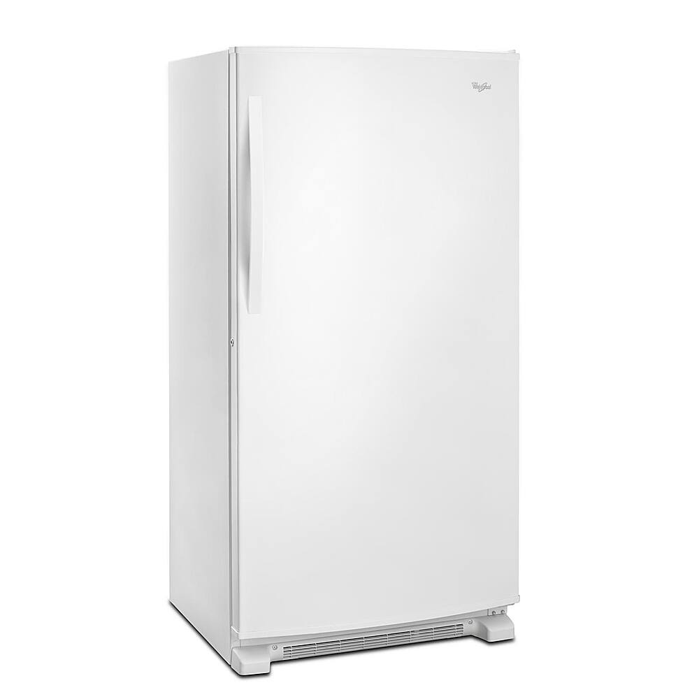 Alt View 2. Whirlpool - 19.6 Cu. Ft. Frost-Free Upright Freezer - White.