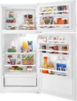 Amana - 14.4 Cu. Ft. Top-Freezer Refrigerator with Dairy Bin - White - Alt_View_Zoom_1