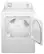 Angle. Amana - 6.5 Cu. Ft. Electric Dryer with Automatic Dryness Control - White.