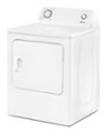 Alt View 11. Amana - 6.5 Cu. Ft. Electric Dryer with Automatic Dryness Control - White.