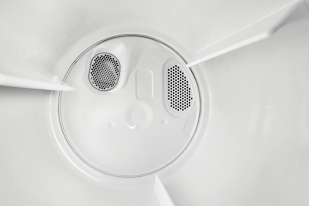 Alt View 15. Amana - 6.5 Cu. Ft. Electric Dryer with Automatic Dryness Control - White.