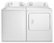 Alt View 17. Amana - 6.5 Cu. Ft. Electric Dryer with Automatic Dryness Control - White.