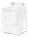 Alt View 6. Amana - 6.5 Cu. Ft. Gas Dryer with Automatic Dryness Control - White.