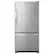 Front. Whirlpool - 21.9 Cu. Ft. Bottom-Freezer Refrigerator - Stainless steel.