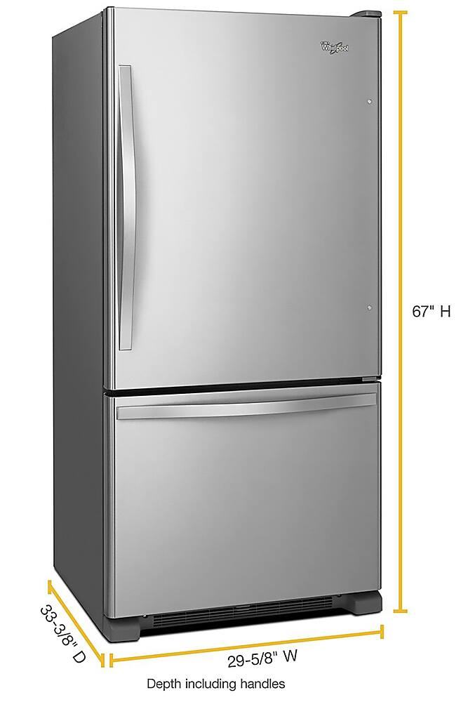 Questions and Answers Whirlpool 18.7 Cu. Ft. BottomFreezer