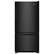 Front. Whirlpool - 22 Cu. Ft. Bottom-Freezer Refrigerator with SpillGuard Glass Shelves - Black.