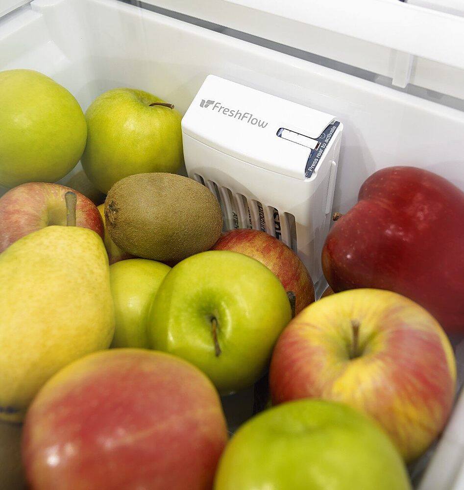 Alt View 13. Whirlpool - 22 Cu. Ft. Bottom-Freezer Refrigerator with SpillGuard Glass Shelves - Black.