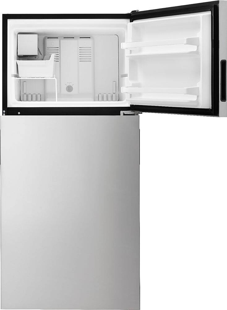 Alt View 12. Whirlpool - 18.2 Cu. Ft. Top-Freezer Refrigerator - Stainless Steel.
