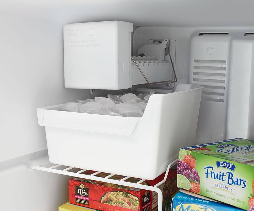 Alt View 16. Whirlpool - 18.2 Cu. Ft. Top-Freezer Refrigerator - Stainless Steel.