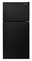 Amana - 18.2 Cu. Ft. Top-Freezer Refrigerator - Black - Front_Zoom