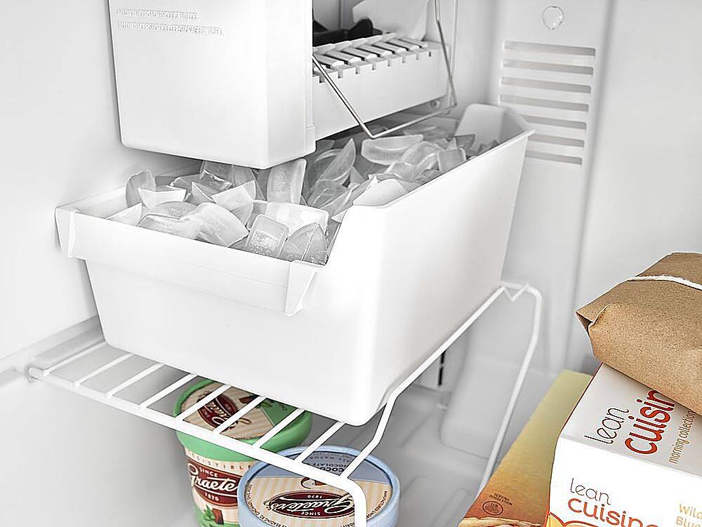 Alt View 17. Amana - 18 Cu. Ft. Top-Freezer Refrigerator - White.