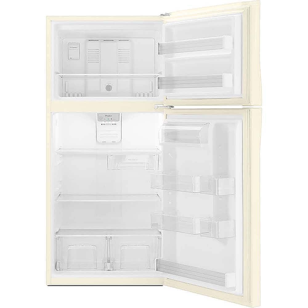 Alt View 1. Whirlpool - 19.2 Cu. Ft. Top-Freezer Refrigerator - Biscuit.