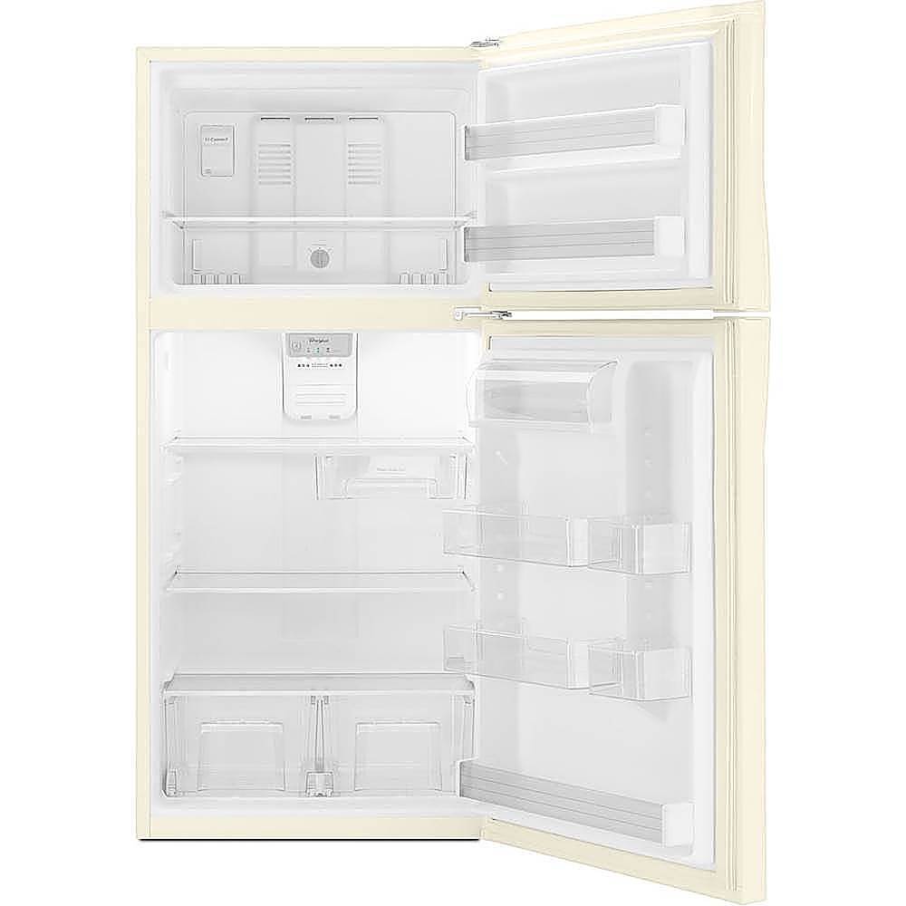 Alt View 1. Whirlpool - 19.2 Cu. Ft. Top-Freezer Refrigerator - Biscuit.