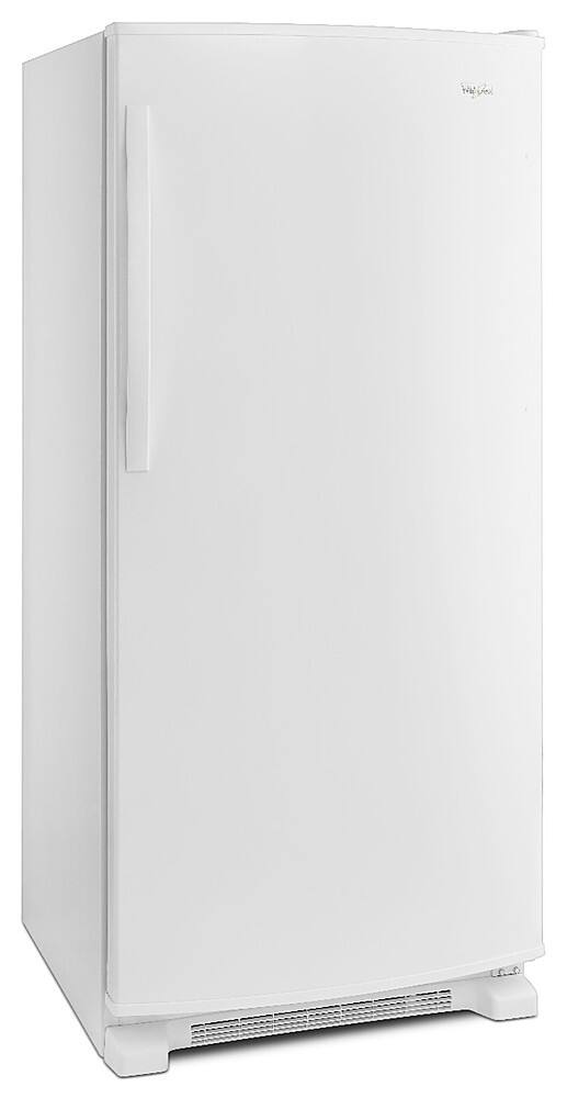 Angle. Whirlpool - 17.8 Cu. Ft. Refrigerator - White.