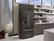 Alt View 14. KitchenAid - 23.8 Cu. Ft. French Door Counter-Depth Refrigerator - Black Stainless Steel with Printshield Finish.