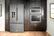 Alt View 17. KitchenAid - 23.8 Cu. Ft. French Door Counter-Depth Refrigerator - Black Stainless Steel with Printshield Finish.